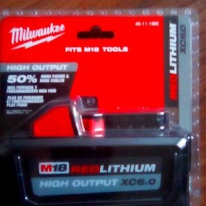 Milwaukee 18 red lithium high output battery